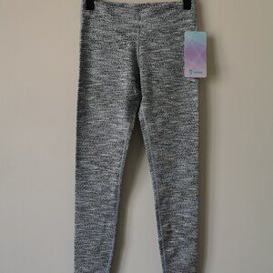 NWT IVIVVA by LULULEMON SWEA Grey Multi Luon Rhythmic Tight Pants Girl's 14